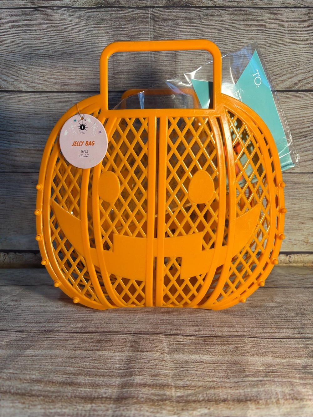 Halloween Pumpkin Jelly Bag - Orange